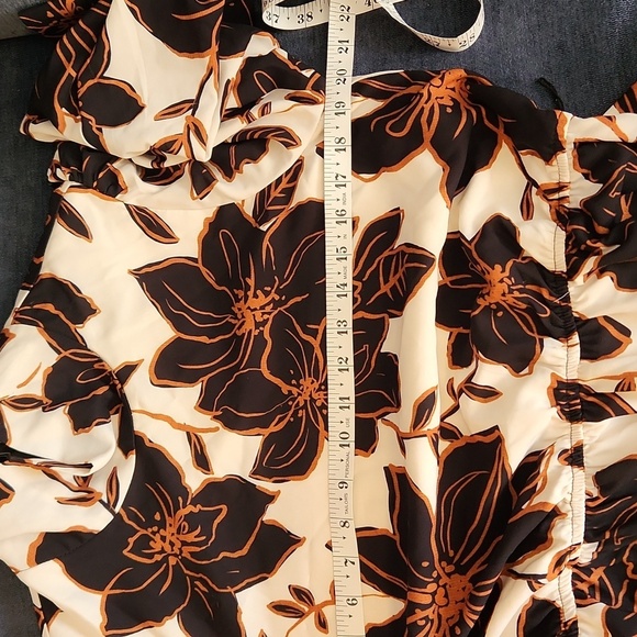 NWT, Alexia Admor Isaliah Floral Long Sleeve Maxi Dress Sz 10 - Picture 10 of 14